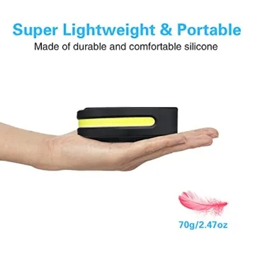 COSOOS 1000 Lumen Rechargeable Headlamps with Motion Sensor