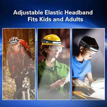 COSOOS 1000 Lumen Rechargeable Headlamps with Motion Sensor