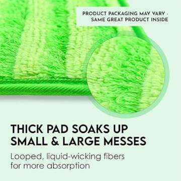 Reusable Floor Mop Pads for Swiffer Wet Jet - Eco-Friendly Cleaning