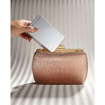 Michael Marcus 9 Piece Makeup Brush Set with Case - Portable & Professional Blending Brushes for Foundation, Powder, Eyeshadow, Eye Contour, Blush, Eyeliner & Lip