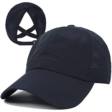 HGGE Women's Criss Cross Baseball Cap for Active Lifestyle