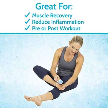 Arctic Flex Massage Ball Roller for Pain Relief and Recovery