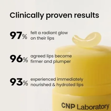 CNP Honey Lip Butter - Propolis Lipcerin™ Original, Hydrating Overnight Manuka Lip Balm & Mask, 12hrs Long-lasting Moisture, Gifts for Women, Korean Skin Care, 0.5 fl.oz.