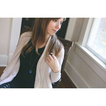 Space Jewelry Co Interchangeable Solar System Galaxy Necklace (4. Silver Tone with Pluto)