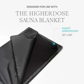 HigherDOSE Infrared Sauna Blanket for Home Relaxation