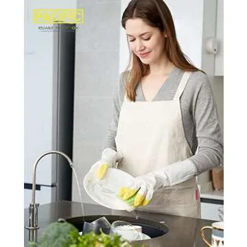 Reliable PACIFIC PPE PVC Dishwashing Cleaning Gloves for You