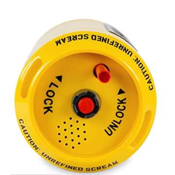 Disney Parks Monsters Inc. Scream Canister Water Bottle - Fun Hydration