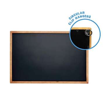 VersaChalk Large Framed Chalk Board - 24x36 Inches