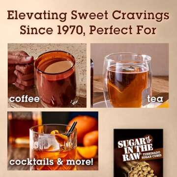 Sugar In The Raw Turbinado Cane Sugar Cubes - Pure & Natural