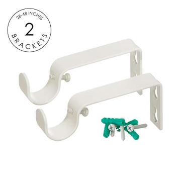 Ivilon Drapery Treatment Curtain Rod - Versatile & Modern