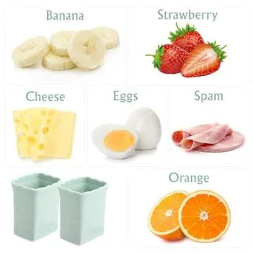 Luxshiny Fruit Slicer 2pcs Egg Slicer Stainless Steel Cutter Mini Slicer Cut Kitchen Cutter Gadgets Fruit Tool for Egg Fruit Vegetable Appetizer Green