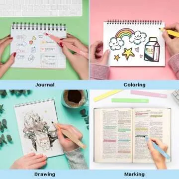 Vitoler 20Pcs Highlighters,Pastel Highlighters Set,Assorted Morandi Color Highlighters, Chisel Tip Bible Highlighters for School Office Supplies