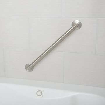 Amazon Basics 42" Stainless Steel Grab Bar - Durable Safety Solution