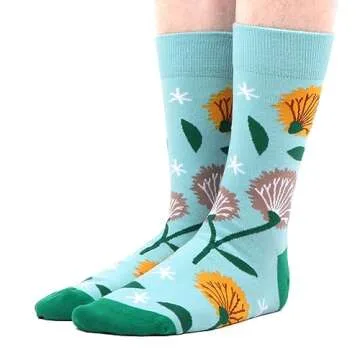 Vibrant Floral Pattern Women's Socks - 5 Pairs by WeciBor