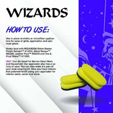 Wizards Foam Detail Pad Set - Ultimate Car Care Kit Essentials