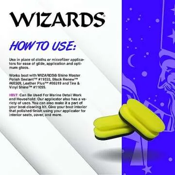 Wizards Foam Detail Pad Set - Ultimate Car Care Kit Essentials