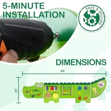 Monläurd® Montessori Busy Board for Educational Fun