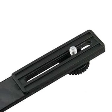 Run Shuangyu Heavy Duty Photography L Bracket with 2 Standard Flash Hot Shoe Mounts