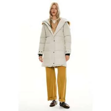 Orolay Thickened Down Coat with Adjustable Hood