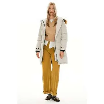 Orolay Thickened Down Coat with Adjustable Hood