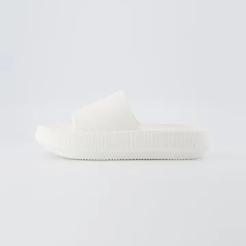 CUSHIONAIRE Feather Slides – Cloud Cushion Comfort for Women