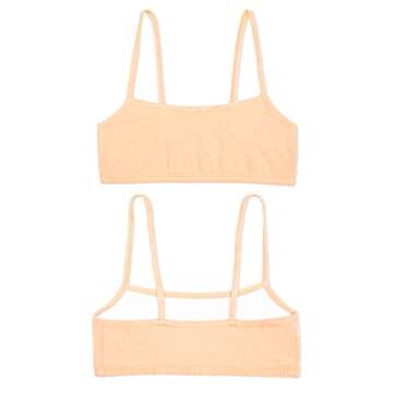 Comfortable Fruit of the Loom Girls' Spaghetti Strap Bra