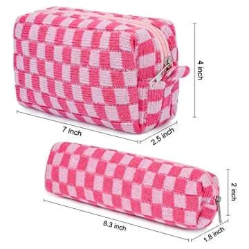 SOIDRAM Stylish Makeup Bag Set - Organize Your Essentials