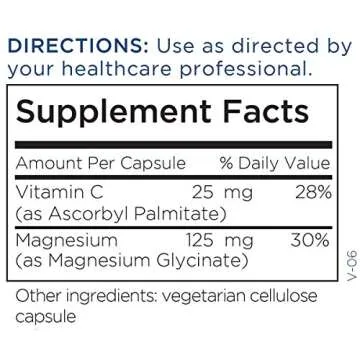 Metabolic Maintenance Magnesium Glycinate for Relaxation and Health