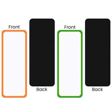 48 Pieces Magnetic Dry Erase Labels - Real Waterproof/Reusable Strips for Classroom Home Office Garage Refrigerator Blank Writable Erasable Cards Colored Border Name Tags Students Locker Shelf