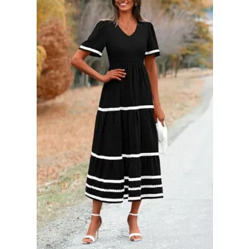 Stylish PRETTYGARDEN Summer Maxi Dress for Everyday Elegance