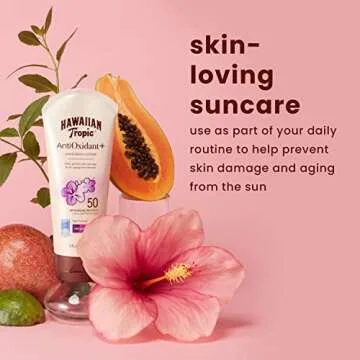 Hawaiian Tropic Skin Defense SPF 50 Sunscreen Lotion