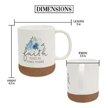 Faith Makes Things Possible 16oz Stoneware Mug