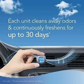 Febreze Car Air Freshener - Long-Lasting Odor Eliminator