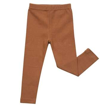 AVAUMA Baby Boys Girls Pajama Set Kids Toddler Snug fit Basic Cotton Sleepwear pjs for Daily (Camel-1 JL)