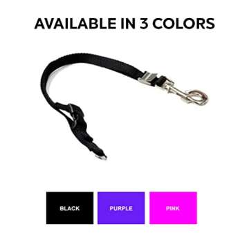 Groomers Helper® 5/8" Professional Loop - Pet Grooming Safety Loop for Dog Bathing, Dog Grooming & Trimming (Black)