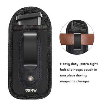 GMW Universal Magnetic IWB Magazine Holster for All Handguns