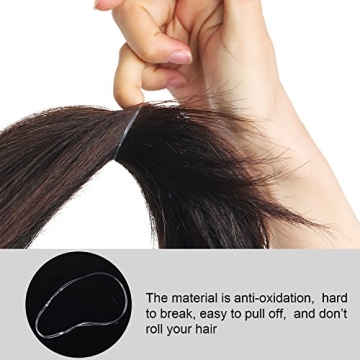 Hicarer 1000 Mini Rubber Bands for Effortless Hair Styling