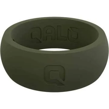 QALO Men's Classic Silicone Rings - Stylish & Safe