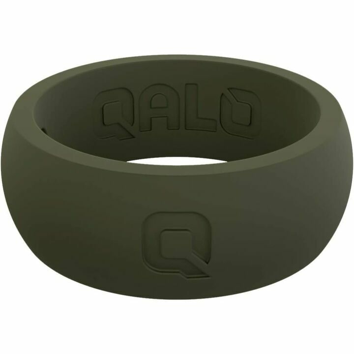 QALO Men's Classic Silicone Rings - Stylish & Safe