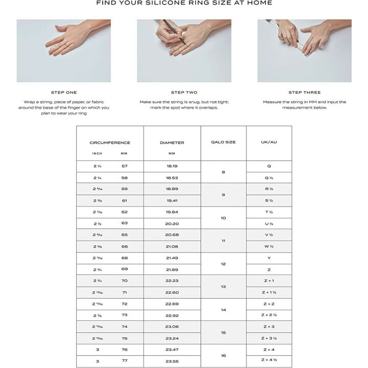 QALO Men's Classic Silicone Rings - Stylish & Safe