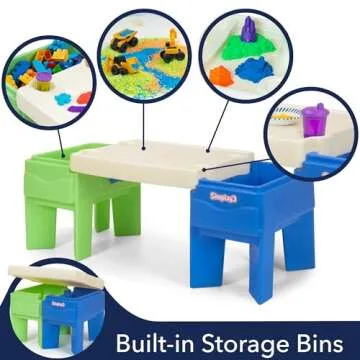Simplay3 Sand and Water Activity Table for Kids