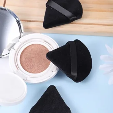 Pimoys Triangle Powder Puff 15 Pcs for Flawless Makeup