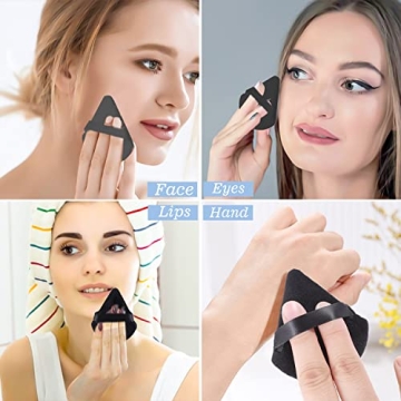 Pimoys Triangle Powder Puff 15 Pcs for Flawless Makeup