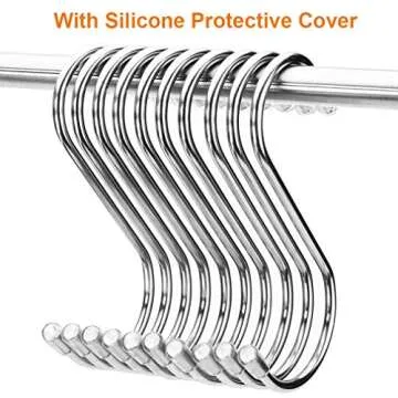 Siasky Heavy Duty S Hooks for Organizing Kitchenware