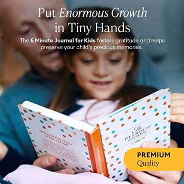 The Five Minute Journal, Illustrated Journal for Kids, Daily Gratitude, Happiness and Reflection Jou...