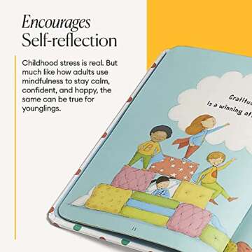 The Five Minute Journal, Illustrated Journal for Kids, Daily Gratitude, Happiness and Reflection Journal, Manifestation Journal for 5-12 Years Old, Undated Daily Journal - Intelligent Change