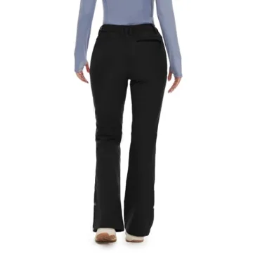 Cycorld Women's Waterproof Fleece-Lined Snow Ski Pants