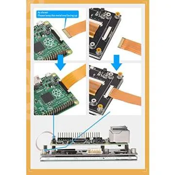 BIGTREETECH Upgrade PI TFT43 TFT LCD Display DSI 800x480 for Raspberry Pi Model 3D Printer Controller(3in Capacitive Touch Screen) (105.5X67mm)