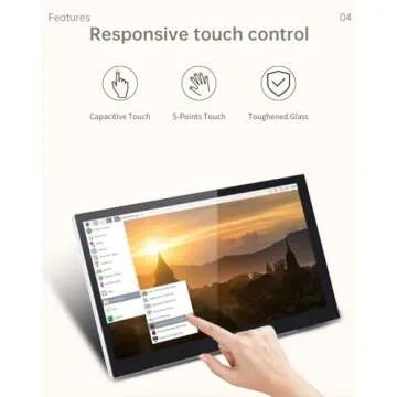 BIGTREETECH Upgrade PI TFT43 TFT LCD Display DSI 800x480 for Raspberry Pi Model 3D Printer Controller(3in Capacitive Touch Screen) (105.5X67mm)