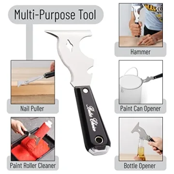 Bates 10-in-1 Paint Scraper Tool for Home Improvements